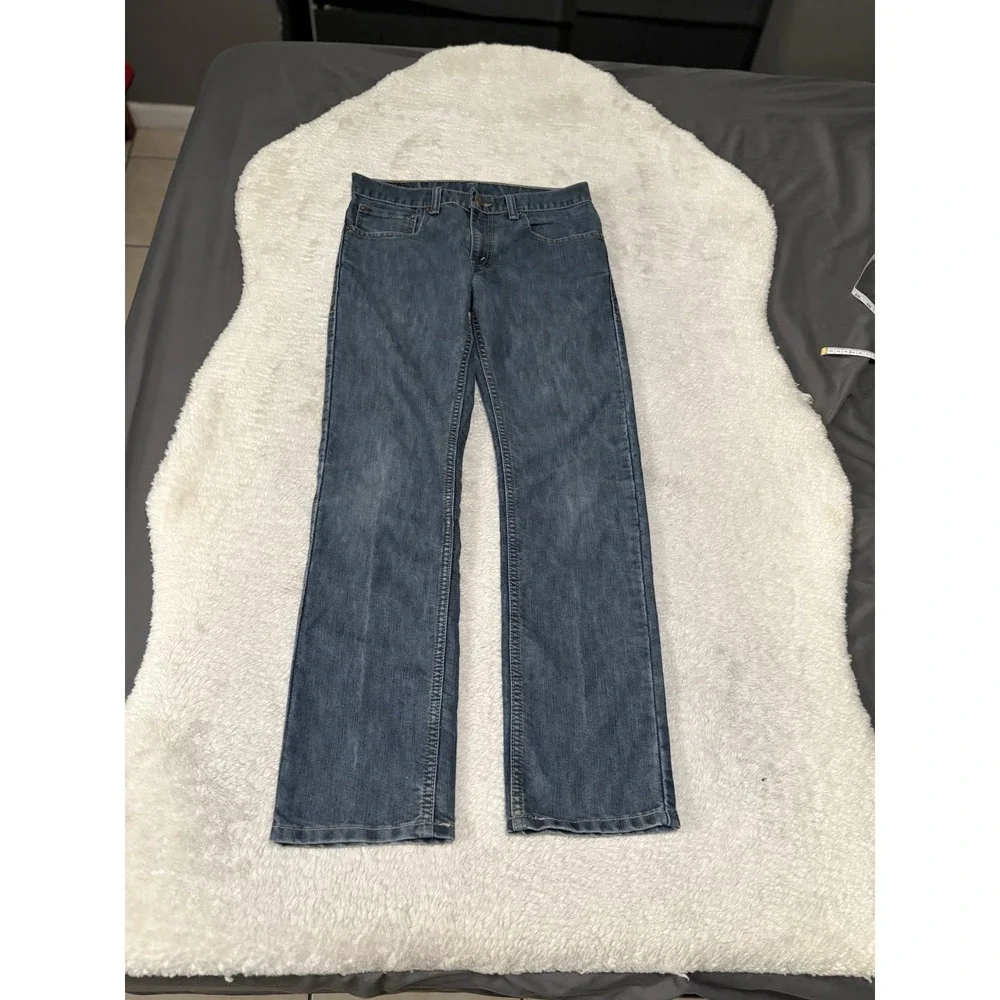 Levi's 511 Mens Blue‎ Denim Skinny Jeans Size 28x28 Pants